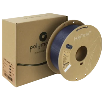 Polymaker PolyTerra PLA : 3D-Druck Filament : 1,75 mm (1Kg) : Military Purple