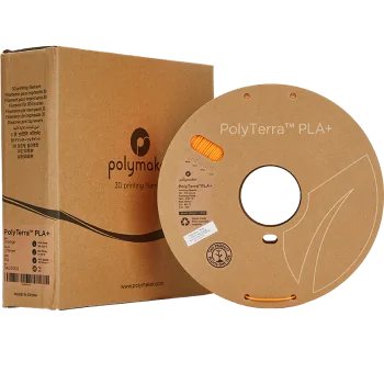 Polymaker PolyTerra PLA + | Filament d'impression 3D | 1,75 mm (1Kg) | Orange