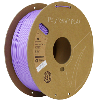 Polymaker PolyTerra PLA + | Filamento para impressão 3D | 1,75 mm (1Kg) | Violeta