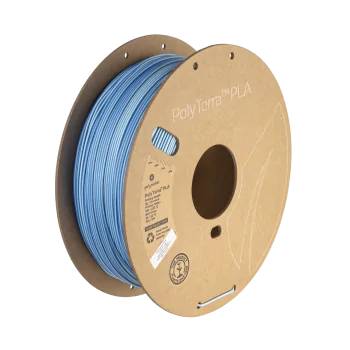 Polymaker Polyterra PLA Dual Colour | 3D Druck Filament | 1,75 mm (1Kg) | Glacier Blue (Eisblau)