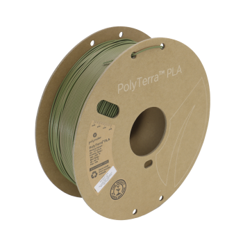 Polymaker Polyterra PLA Dual Color | Filamento para impresión 3D | 1,75 mm (1Kg) | Camuflaje (verde oscuro-marrón)