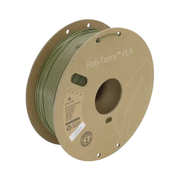 Polymaker Polyterra PLA Dual Color | Filamento para impresión 3D | 1,75 mm (1Kg) | Camuflaje (verde oscuro-marrón)