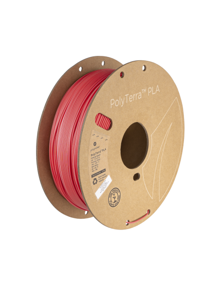 Polymaker Polyterra PLA Dual Color | Filamento para impresión 3D | 1,75 mm (1Kg) | Flamingo (rosa-rojo)