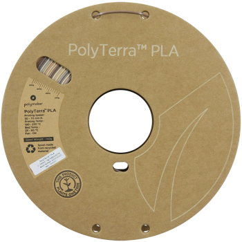 Polymaker Polyterra PLA Gradient | Filamento para impresión 3D | 1,75 mm (1Kg) | Beige Cappuccino