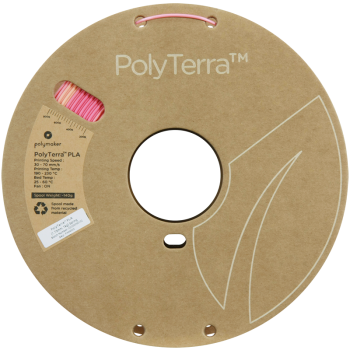 Polymaker Polyterra PLA Gradient : 3D-Druck Filament : 1,75 mm (1Kg) : Feder (rosa-pfirsich)