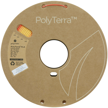 Polymaker Polyterra PLA Gradient | Filamento para impresión 3D | 1,75 mm (1Kg) | Otoño (naranja-rojo lava)