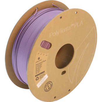 Polymaker PolyTerra PLA : Filamento para impressão 3D : 1,75 mm (1Kg) : Violeta opaco