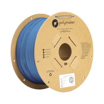 Polymaker PolyTerra PLA | Filamento para impresión 3D | 1,75 mm (3Kg) | Azul zafiro