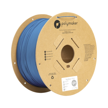 Polymaker PolyTerra PLA : Filamento para impressão 3D : 1,75 mm (3Kg) : Azul safira