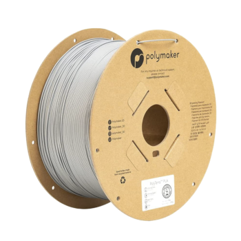 Polymaker PolyTerra PLA | Filamento para impresión 3D | 1,75 mm (3Kg) | Gris Fósil