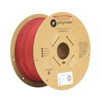 Polymaker PolyTerra PLA | Filamento para impresión 3D | 1,75 mm (3Kg) | Rojo Lava