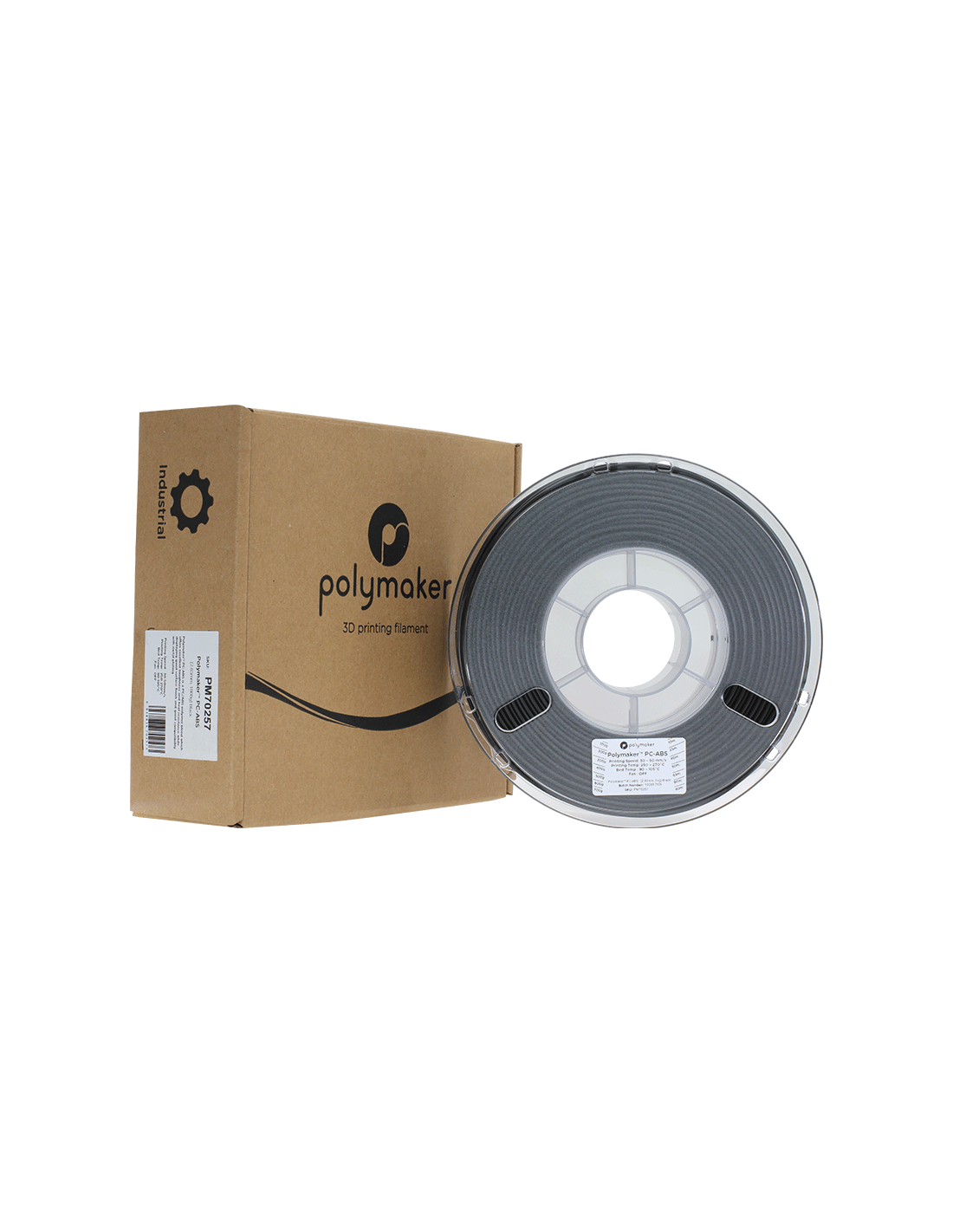 Polymaker PC-ABS | 3D Druck Filament | 2,85 mm (1Kg) | Schwarz