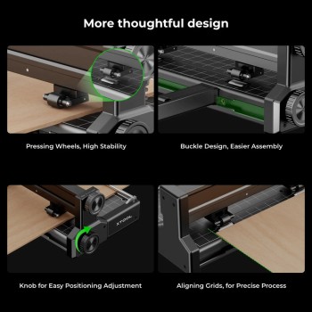 xTool P2 Alimentador automático de transporte