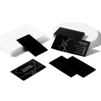 xTool Metal Business Cards - 60pcs | Black