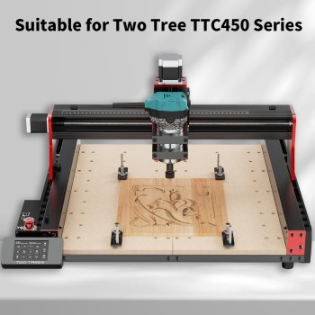 Fresadora de madera TwoTrees TTC450-series