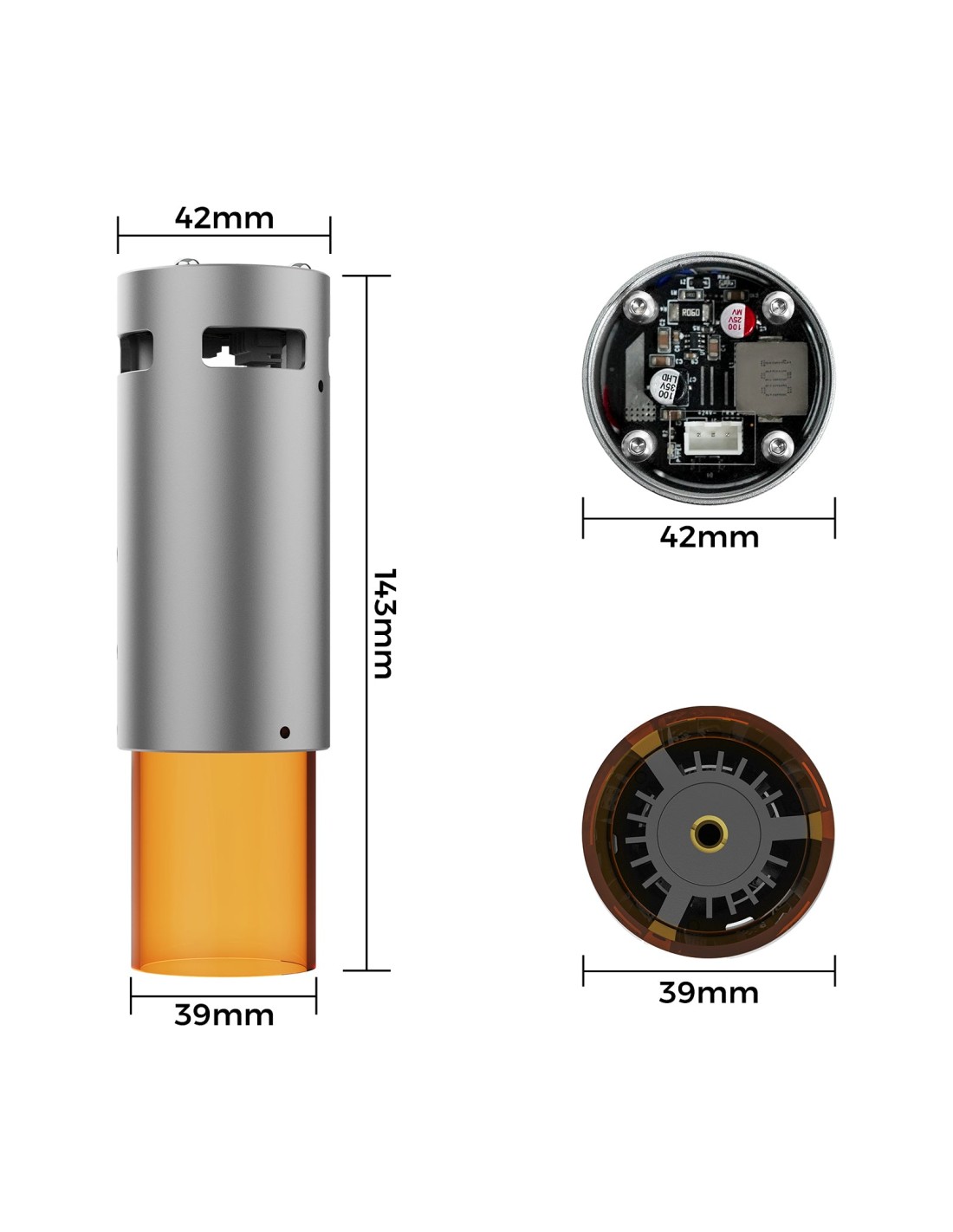 Módulo laser circular de 5,5 W da TwoTrees para TTC3018