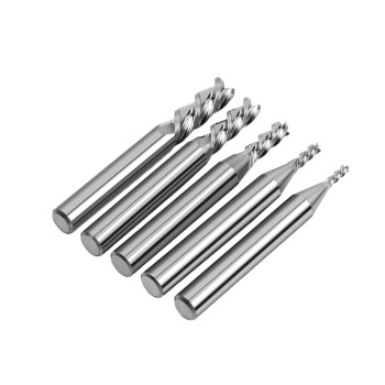 TwoTrees HRC55 3 Flute Tungsten Carbide End Mills for CNC - 5pcs