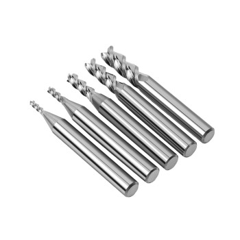 TwoTrees HRC55 3 Flute Fresas de metal duro para CNC - 5pcs