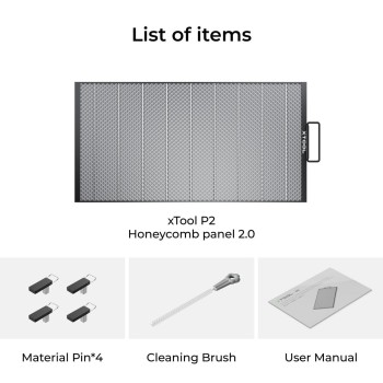 xTool P2 Painel Honeycomb 2.0