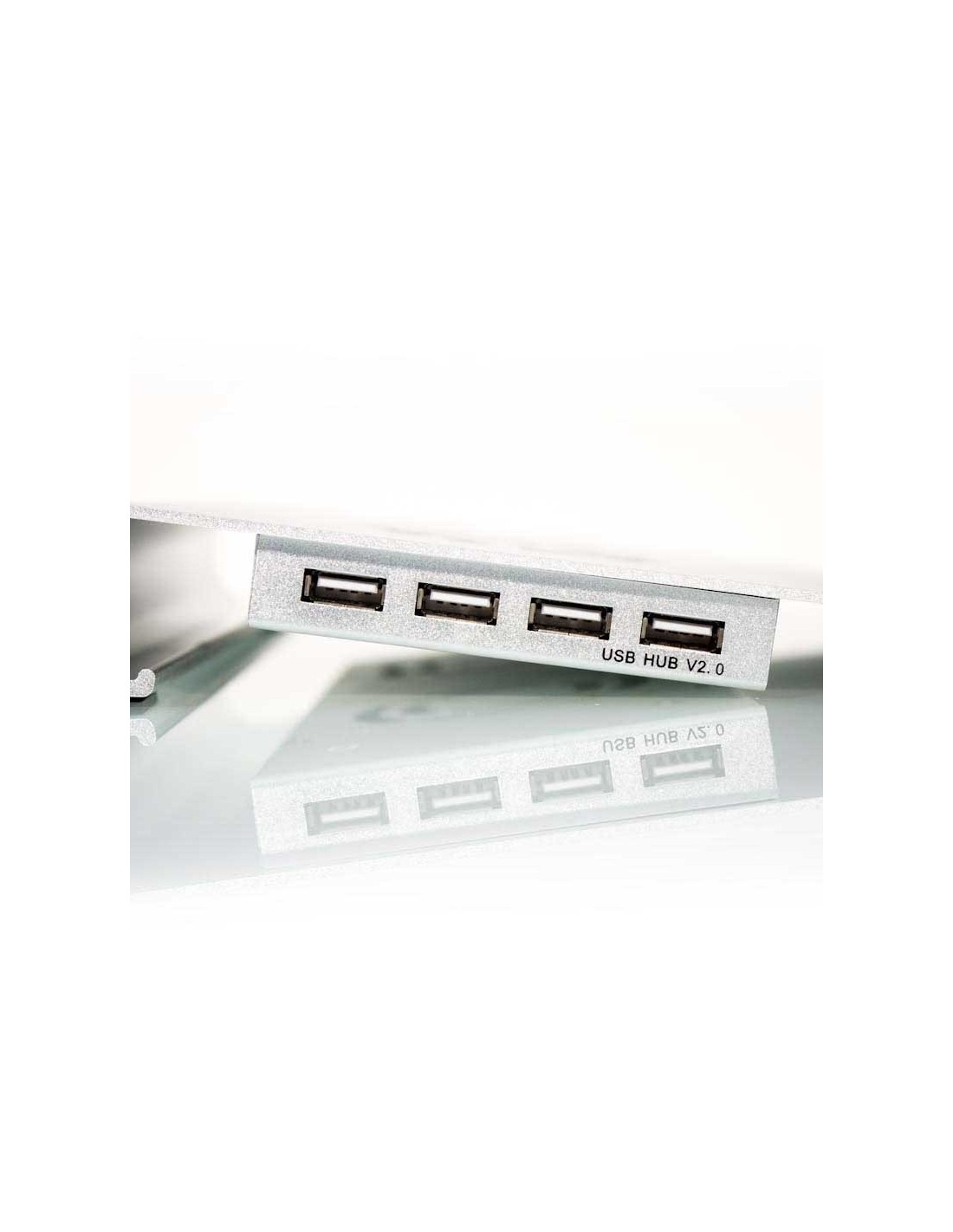 CoolingPad-X700 Base refrigeradora portátil de aluminio con hub USB