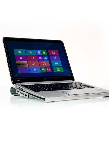 CoolingPad-X700 Base de refroidissement en aluminium pour ordinateur portable avec hub USB