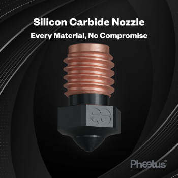 Phaetus PS Silicon carbide nozzle : 0.4 mm - 1.75 mm : 1 pc.