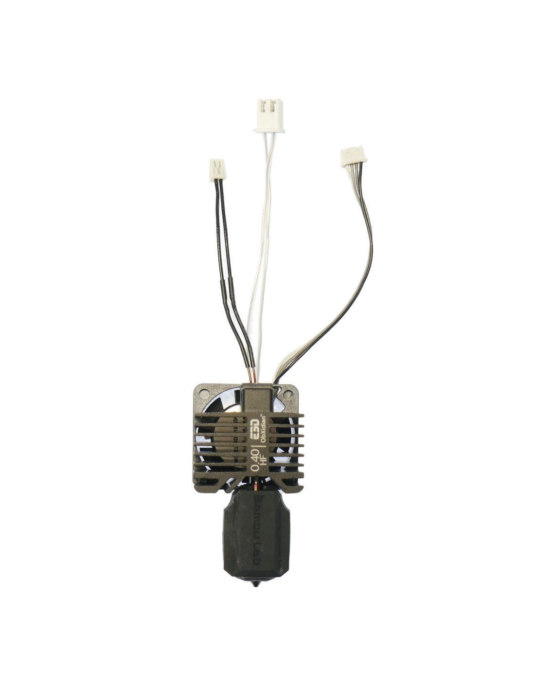 HotEnd E3D à haut débit entièrement assemblé ObXidian™ pour la série X1 de Bambu Lab 0,6 mm.