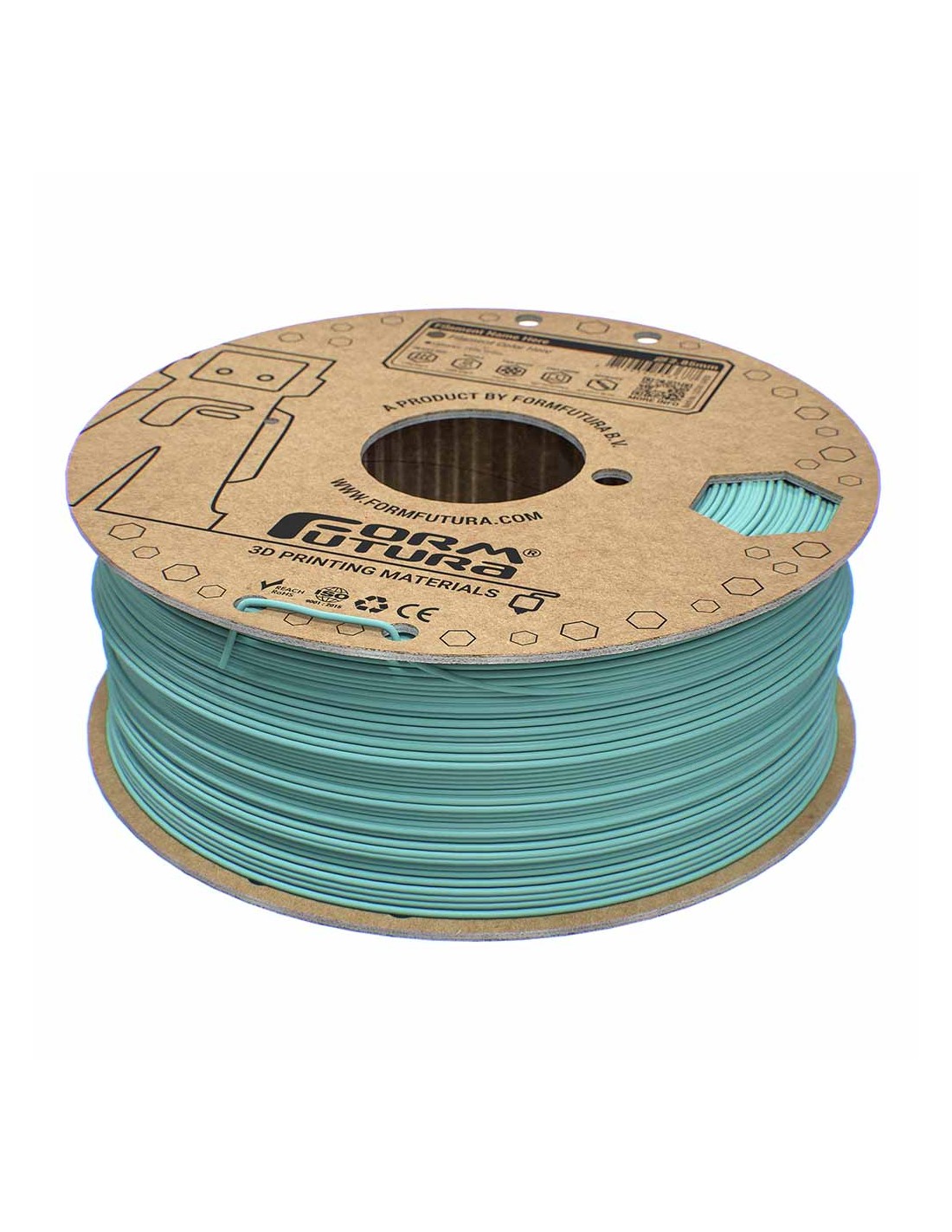 FormFutura EasyFil ePLA | Filamento para impresión 3D | 1,75mm (1Kg) | Verde claro