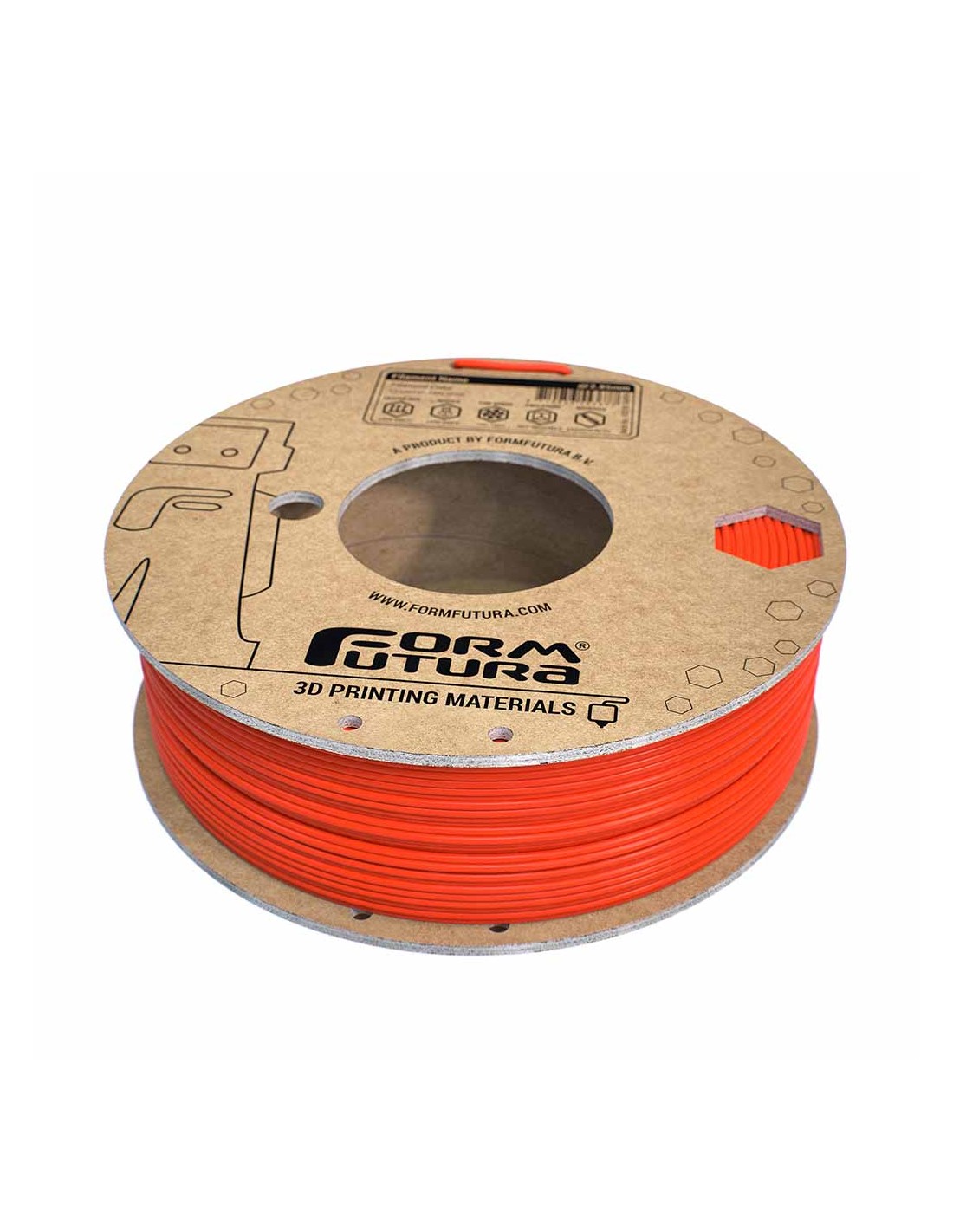 FormFutura EasyFil ePLA | Filamento para impresión 3D | 1,75mm (0,25Kg) | Naranja puro