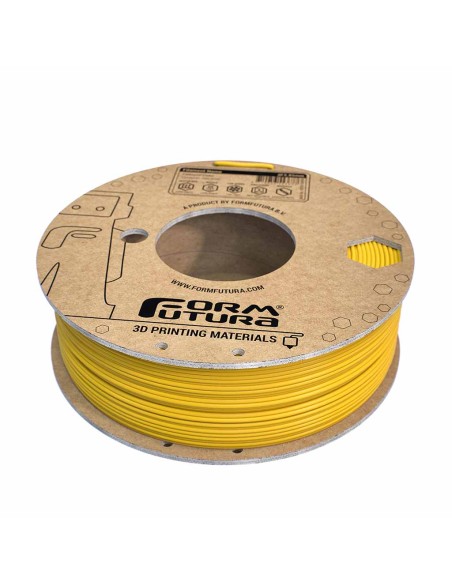 FormFutura EasyFil ePLA | Filamento para impresión 3D | 1,75mm (0,25Kg) | Amarillo señal