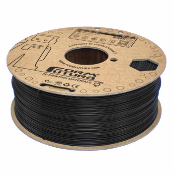 FormFutura EasyFil ePLA | Filamento para impresión 3D | 1,75mm (1Kg) | Negro tráfico