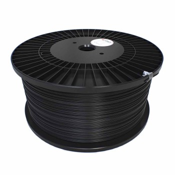 FormFutura EasyFil ePLA | Filamento para impresión 3D | 1,75mm (8Kg) | Negro tráfico