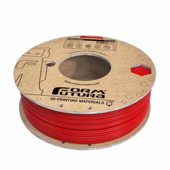 FormFutura EasyFil ePLA | Filamento para impressão 3D | 1.75mm (0.25Kg) | Vermelho tráfego