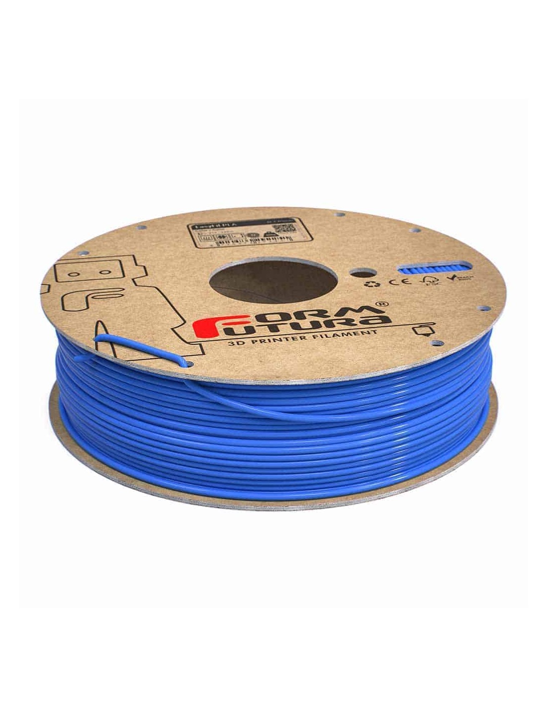 FormFutura EasyFil PLA | Filamento para impresión 3D | 2,85 mm (0,75Kg) | Azul medio