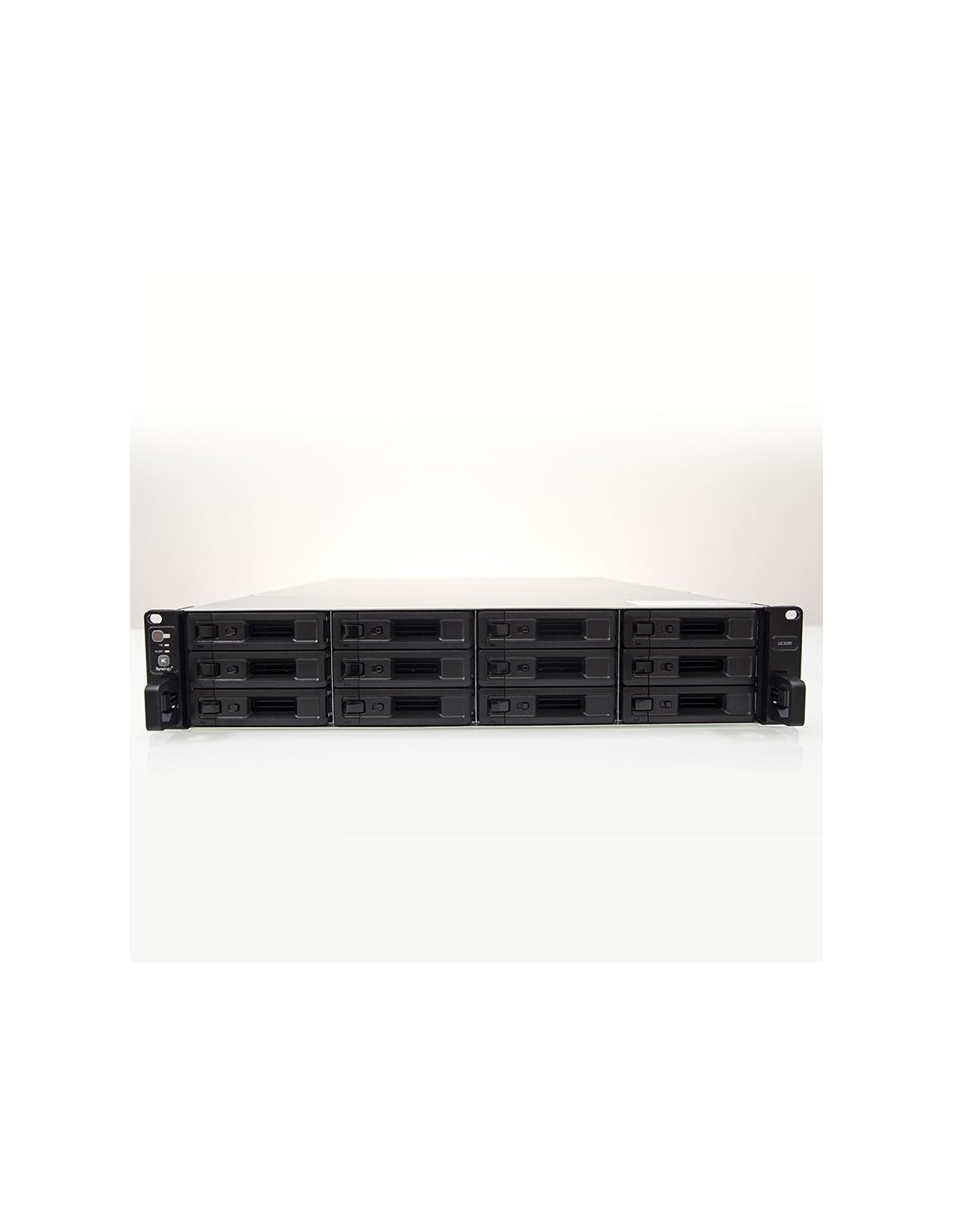 UC3200 NAS 12 compartimentos de HDD Controlador duplo Xeon D-1521 4 núcleos 2,4 GHz até 2,7 GHz - 16 GB DDR4 ECC (máx. 128 GB)