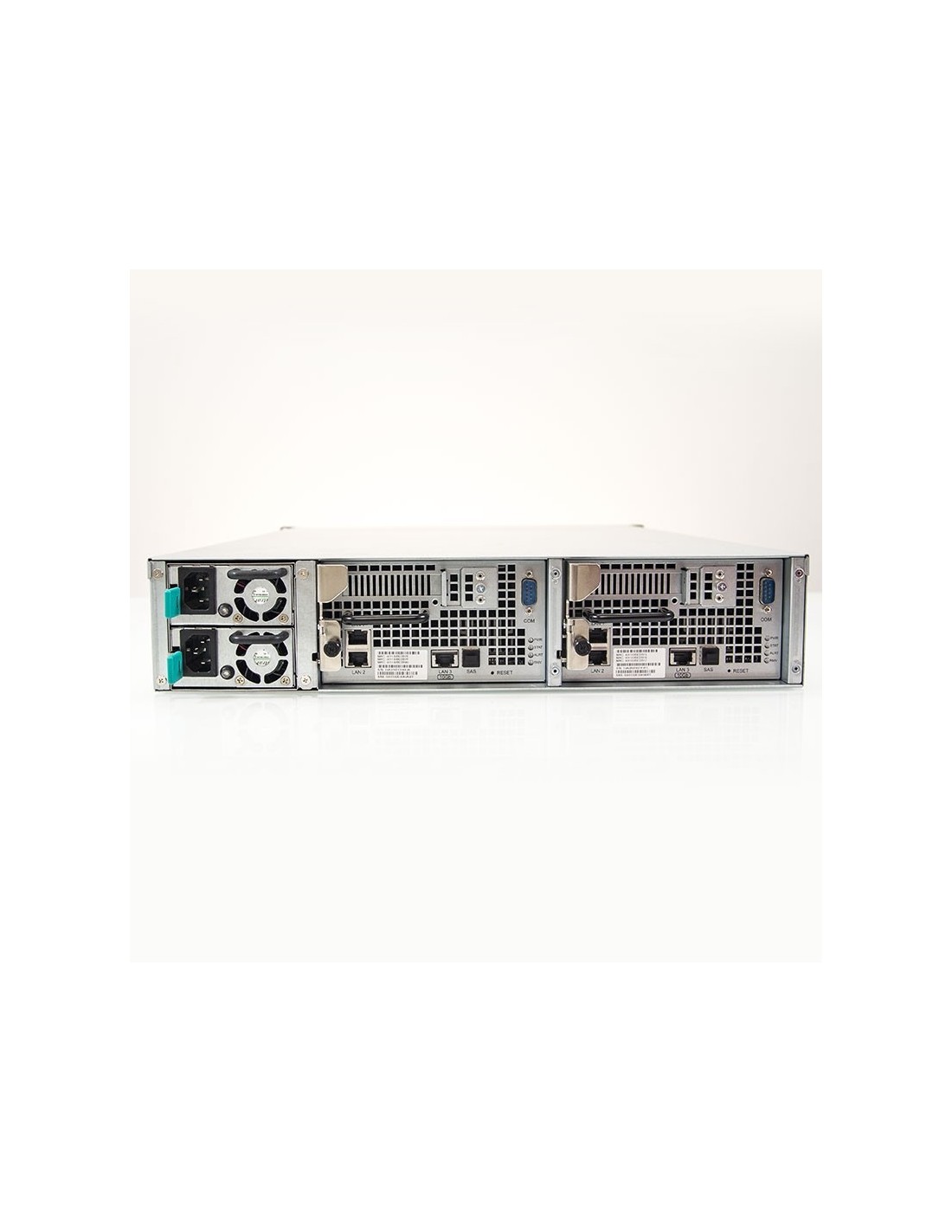 UC3200 NAS 12 Festplatteneinschübe Dual Controller Xeon D-1521 4 Kerne 2,4 GHz bis zu 2,7 GHz - 16 GB DDR4 ECC (max. 128 GB)