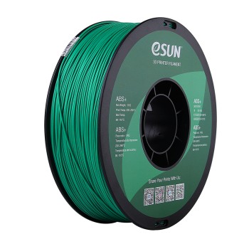 eSun ABS + | Filamento para impresión 3D | 1,75 mm (1Kg) | Verde