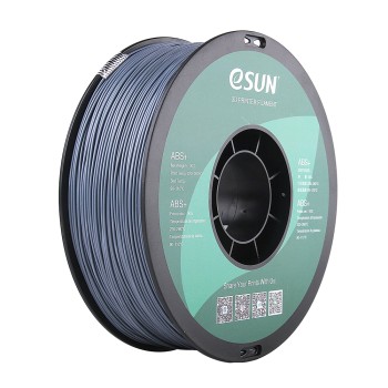 eSun ABS + | Filamento para impresión 3D | 1,75 mm (1Kg) | Gris