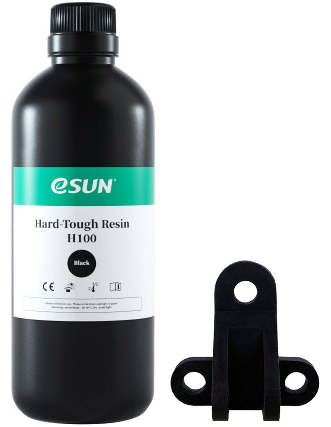 eSun Hard-Tough | Resina para impresión 3D | 1Kg | Negro