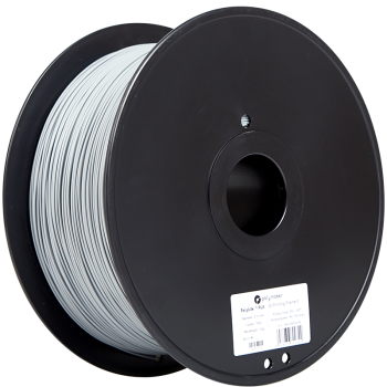 Polymaker PolyLite PLA | 3D Druck Filament | 1,75 mm (3Kg) | Grau