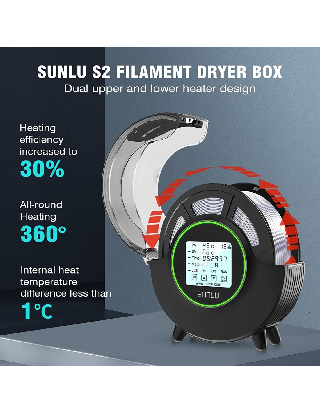 SUNLU FilaDryer S2 | Filament dryer