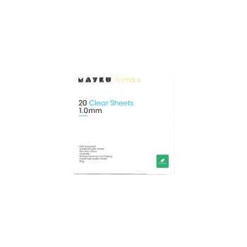 Mayku FormBox | Clear Sheets  1.0mm | (20 Pack)