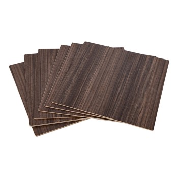 Creality Falcon Series Walnut Plywood Sheets 300 x 300 x 3mm - 10pcs