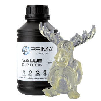 PrimaCreator Value UV / DLP Resin - 500 ml - Clear