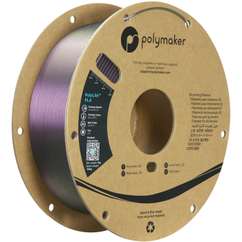 Polymaker PolyLite PLA Starlight | Filamento para impresión 3D | 1,75 mm (1Kg) | Violeta Nébula