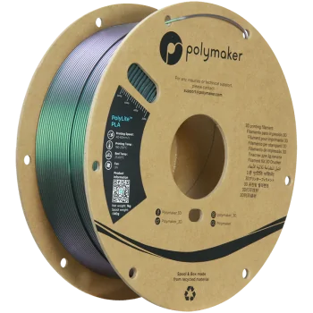 Polymaker PolyLite PLA Starlight | Filamento para impressão 3D | 1.75 mm (1Kg) | Comet