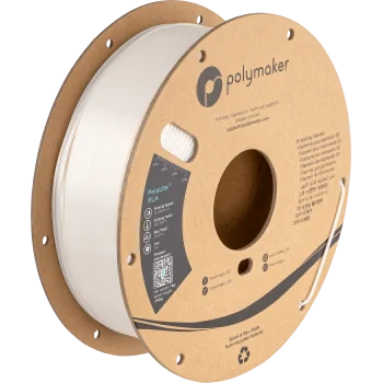 Polymaker PolyLite PLA : 3D Printing Filament : 1,75 mm (1Kg) : Silk White