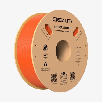 Creality Hyper PLA | Filamento para impressão 3D | 1,75mm (1Kg) | Laranja