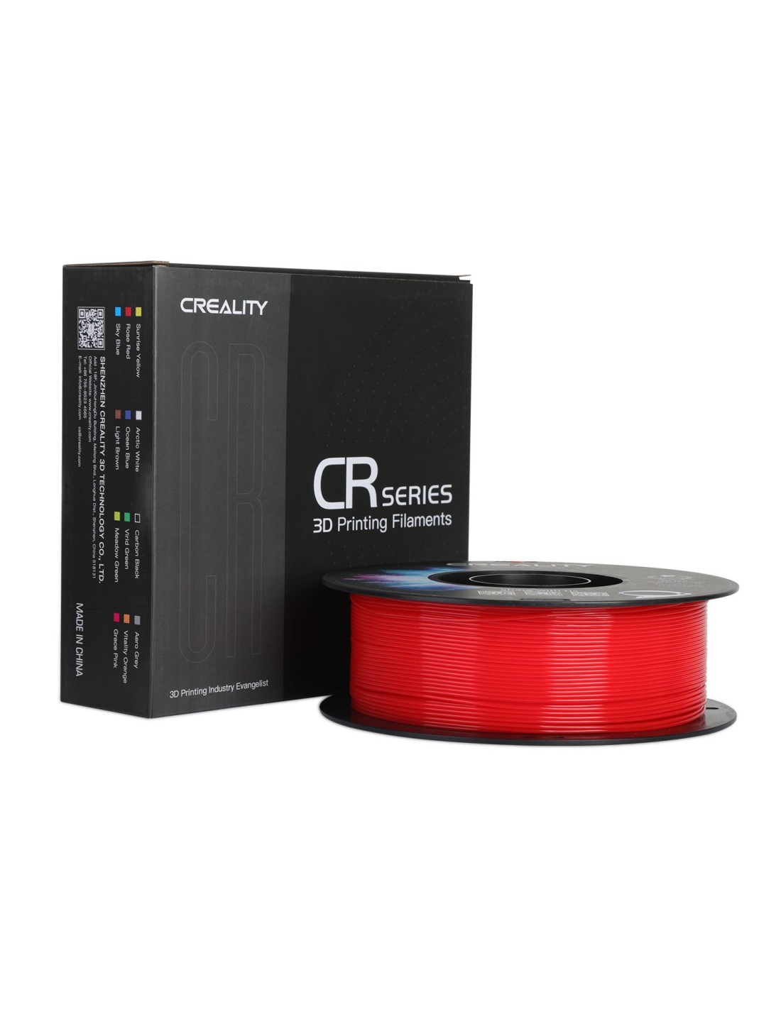 Creality CR-TPU | Filamento para impresión 3D | 1,75mm (1Kg) | Rojo