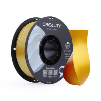 Creality CR-PLA Silk | Filamento para impresión 3D | 1,75mm (1Kg) | Oro